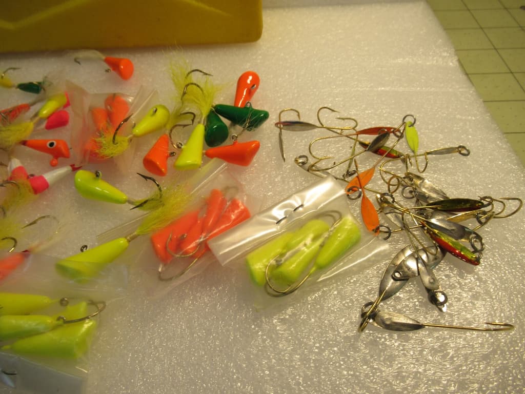 SHAD DARTS WILLOW LEAF SHAD SPOON MIX MIXED SIZES COLORS SHAD LURES 100+PCS - Image 7