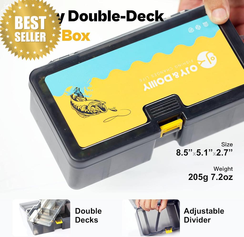 Bass Fishing Lures Kit Swimbait Plopper Chatterbait Crankbait Soft Baits Box - Image 6