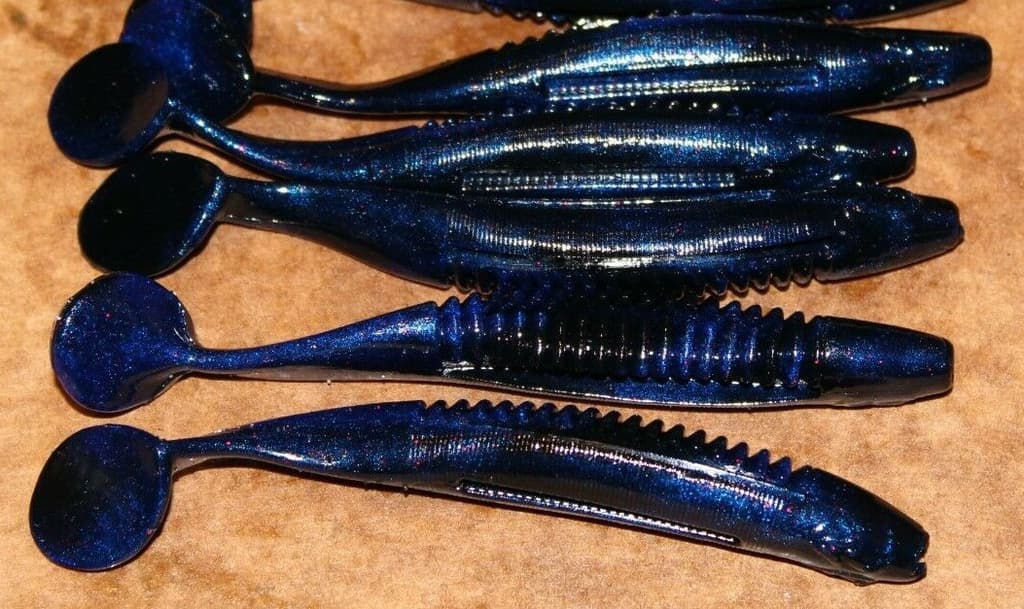 4.25" Cane Thumper Hematoma CTHMP4-14-25 Swimbait Trailer for A Rig 25 pack bag - Image 3