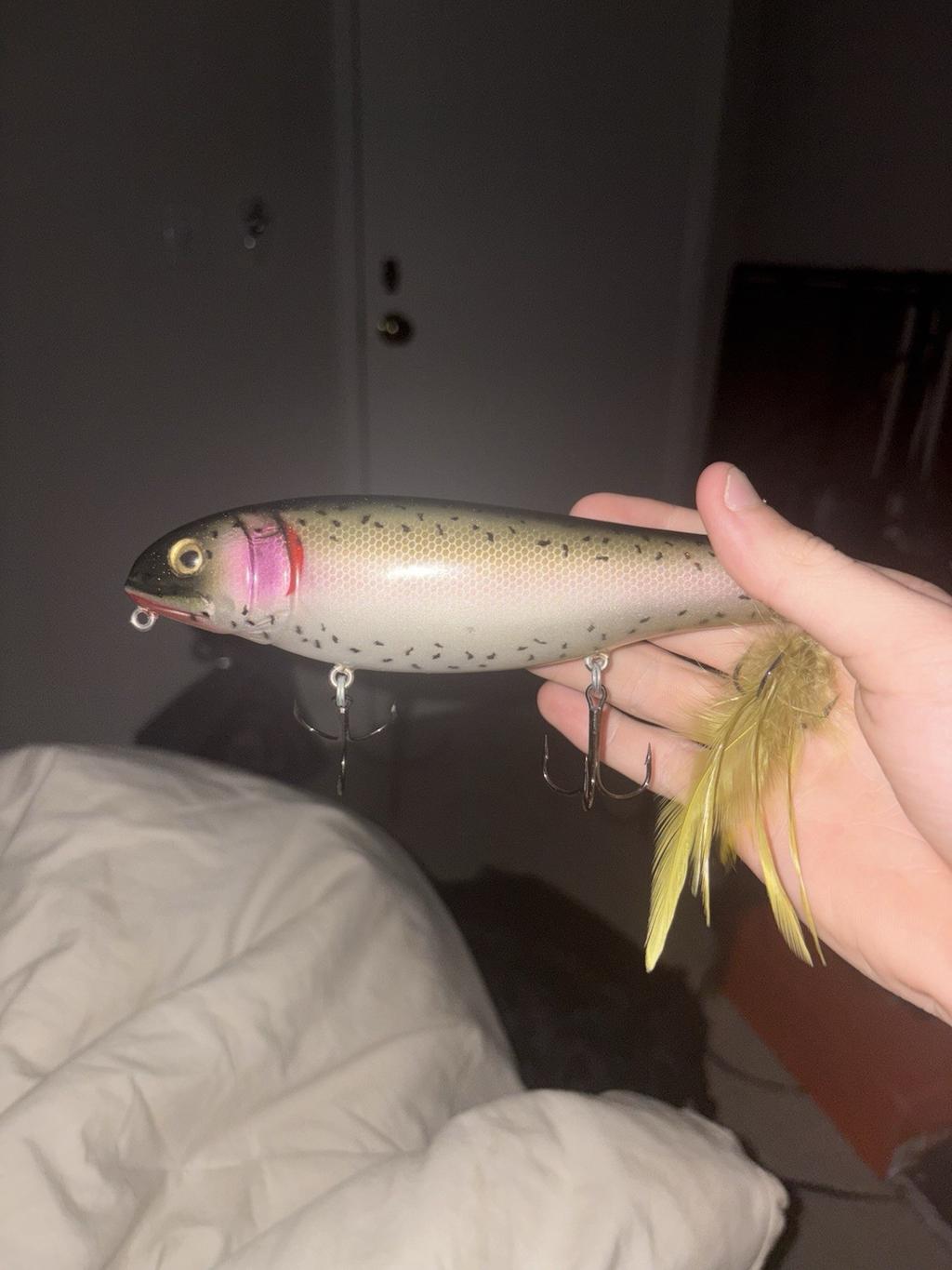 Black Dog Baits Lunker Punker, OG Wood, DEADSTOCK (MINT CONDITION) - Image 2