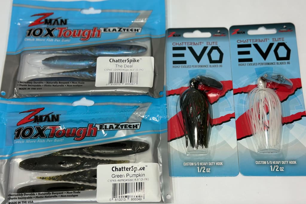Z-Man Chatterbait Kit (Elite EVO & Chatterspike) - Image 1