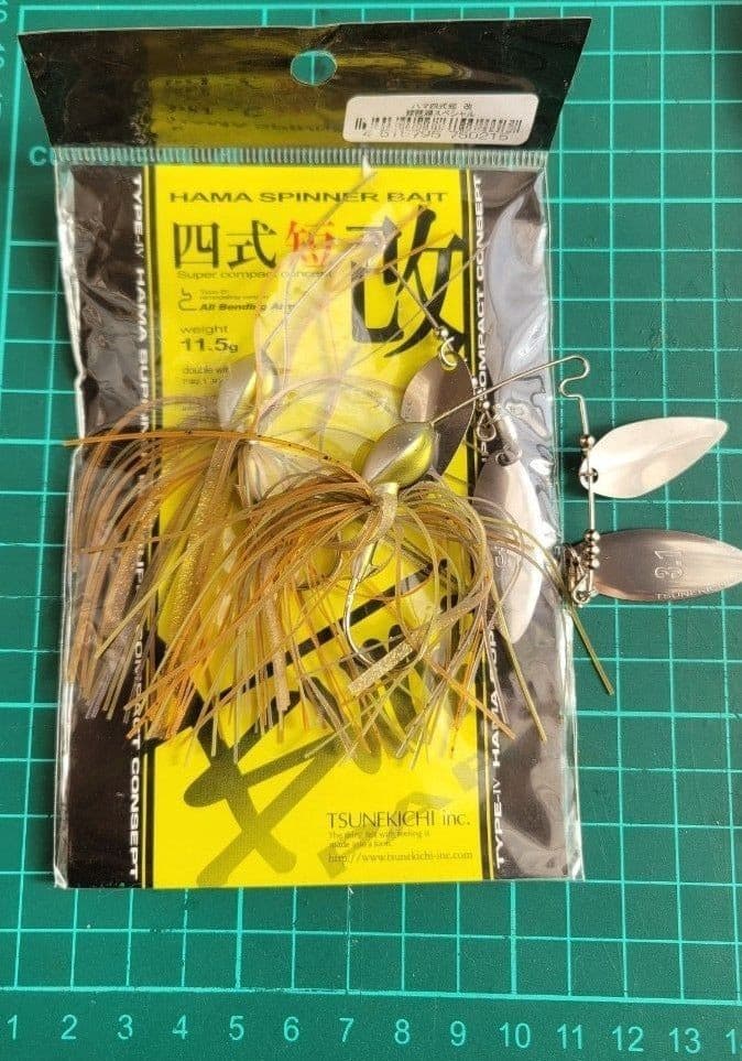 Tsune-kichi Hama Spinnerbait Type 4 Short ification 11.5g Set of 4 - Image 4