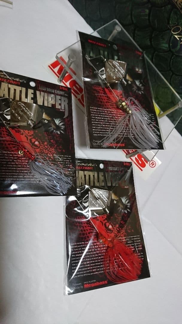 Megabass Orochi Buzzbait Rattle Viper Popular Colors 3 Types Initial Shipment - Image 1