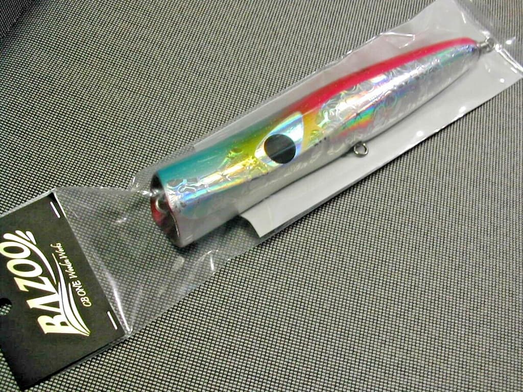 CB ONE " BAZOO 220 220mm/118g 2 pieces " Popper GT Tuna Kingfish Big Game - Image 1