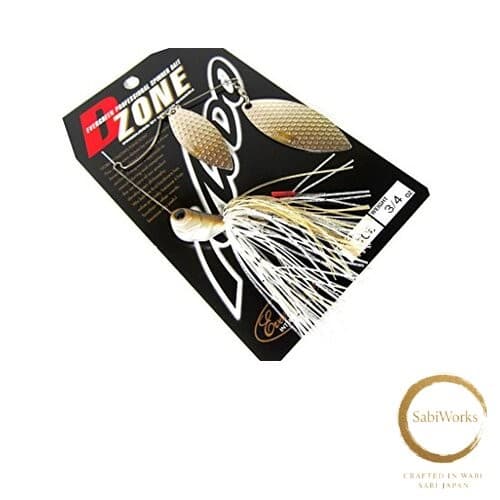 New Evergreen #05 Spinnerbait  D-Zone Double Willow Leaf  3/4 oz Smelt - Image 1