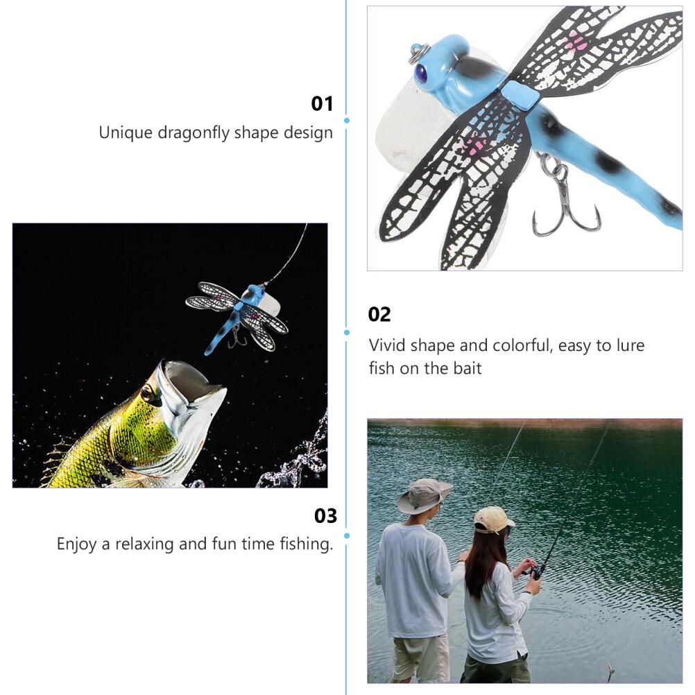 fishing accessories Life-like Dragonfly Fishing Lures Fishing - Image 6