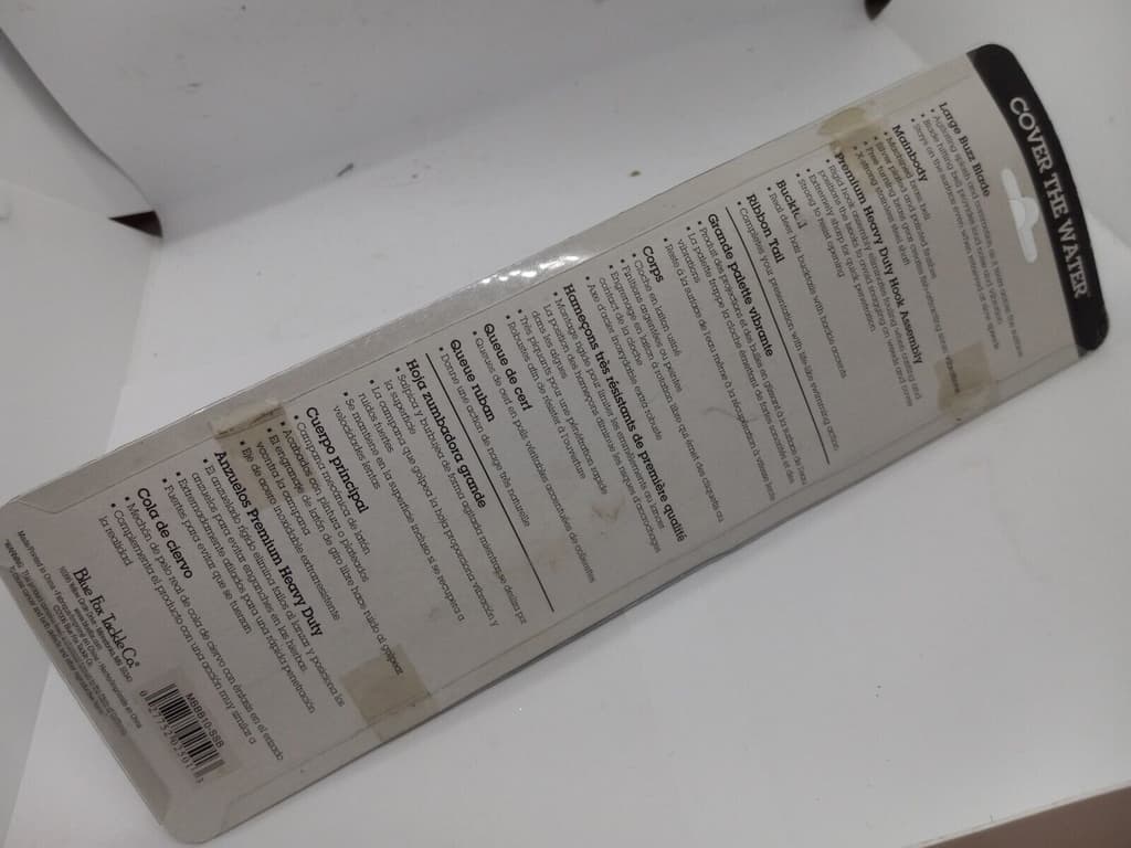 10" Blue Fox Musky Buzz Clacker Buzzbait Spinner Bucktail Musky Lure - Image 5