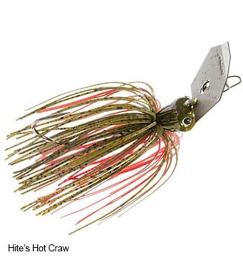 Z-Man Chatterbait Jackhammer 1/2oz Hites Hot Craw Bladed Jig - Image 1