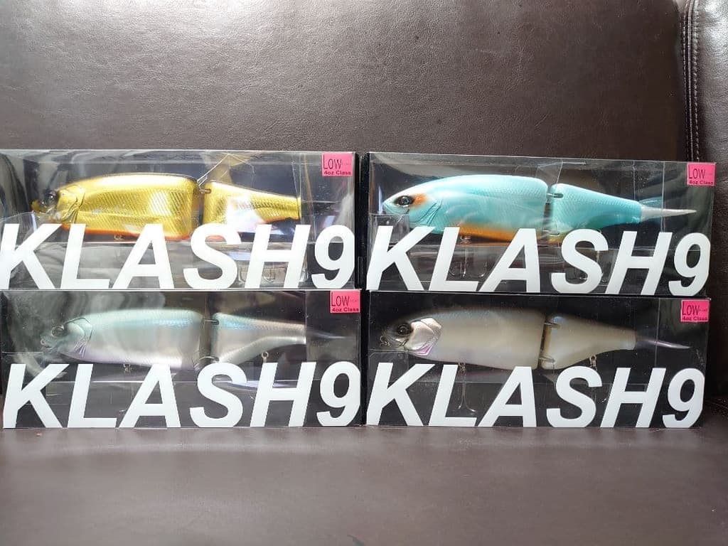 DRT KLASH9 Swimbait 4-Pack Big Bait Set Popular Colors for Fishing - Image 1