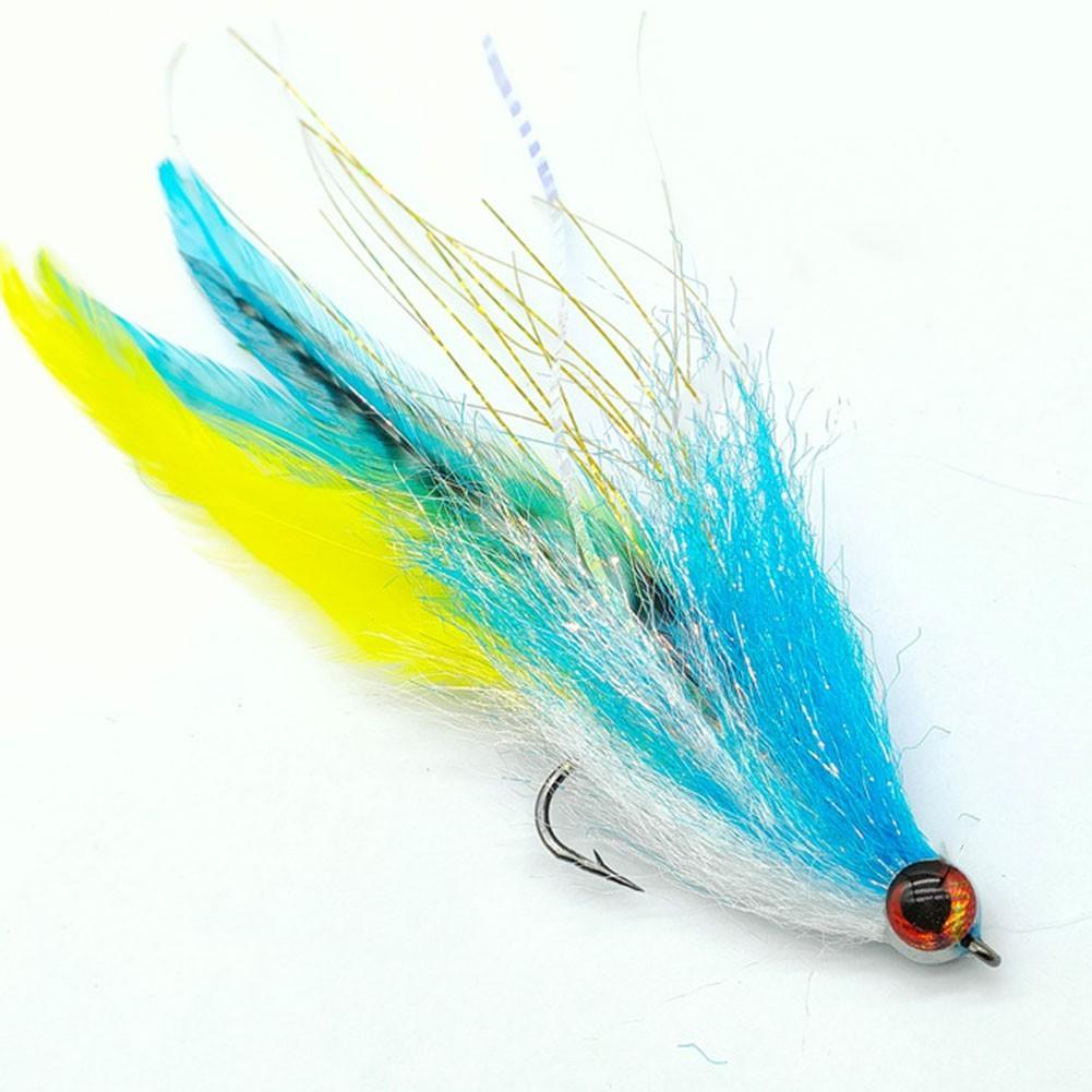 Fishing Accessories 9 Pcs Lure Set with Feather Hooks and Carrying Box - Image 5