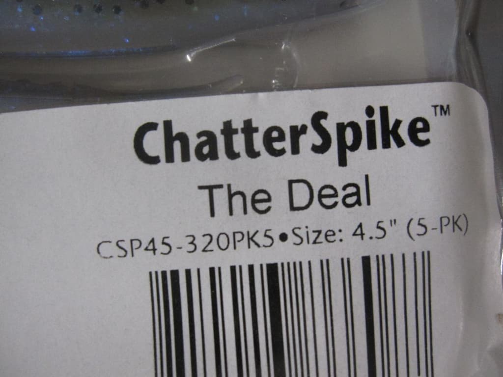 Z-MAN Chatter Spike The Deal New Chatterbait Trailer Lures - Image 2