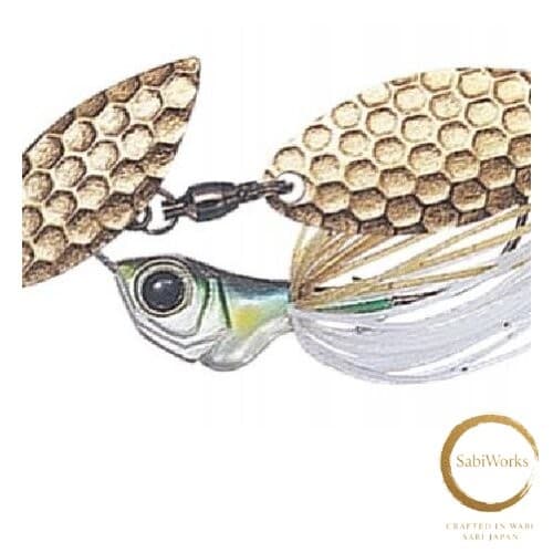 New Evergreen Spinnerbait D-Zone Fly Single Willow Leaf 1/4oz Ayu #01 - Image 1