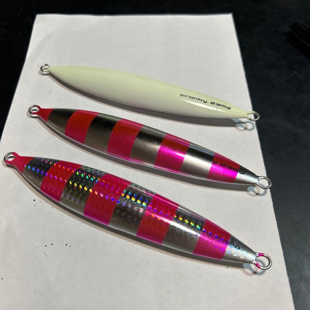 Cranky's Sea Floor Control 230g Set of 3 Used Japanese Fishing Bait Accessories - Image 2