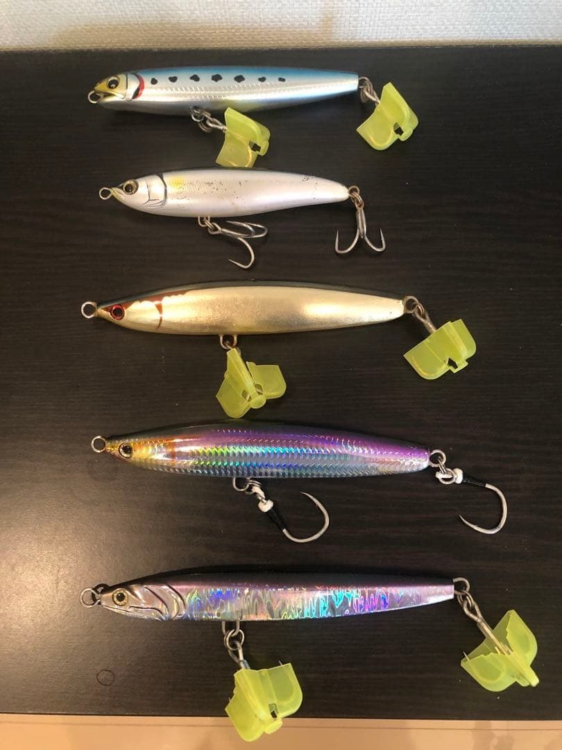 Bulk of Sagami Bay yellowfin tuna lures, sinking pencils, Borador etc. - Image 1