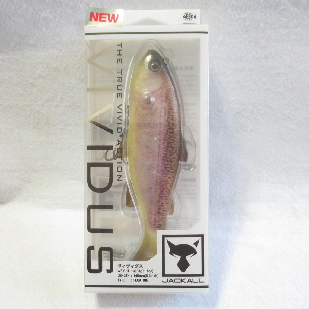 Produced By Kyoya Fujita Jackall Vividus Swimbait 2025 #RT ROCK TROUT (NIP) - Image 1