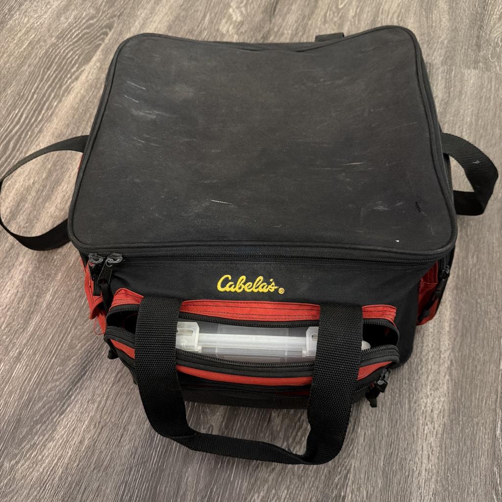 Large Walleye Tackle Box (6 Boxes, Plus 1 Small Empty). Rapala, Michigan Stinger - Image 2