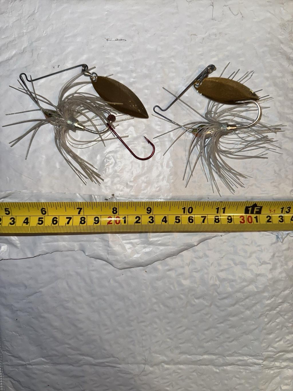 2 TUFF FIND!TERMINATOR SPINNERBAIT TUNGSTEN SERIES!UNKNOWN FISH 🎣 FUN! - Image 2