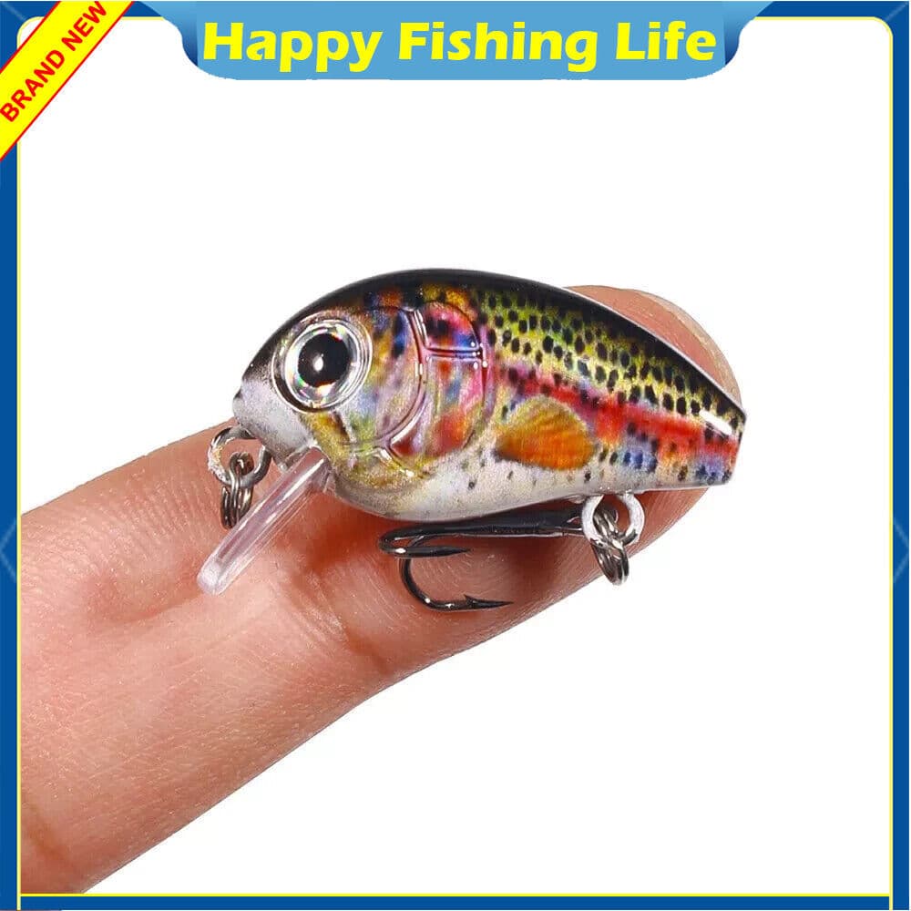 15PCS Fishing Lure Crankbait 2.8cm/2g Trolling Bait Minnow Bass Swimbait 3 Boxes - Image 8