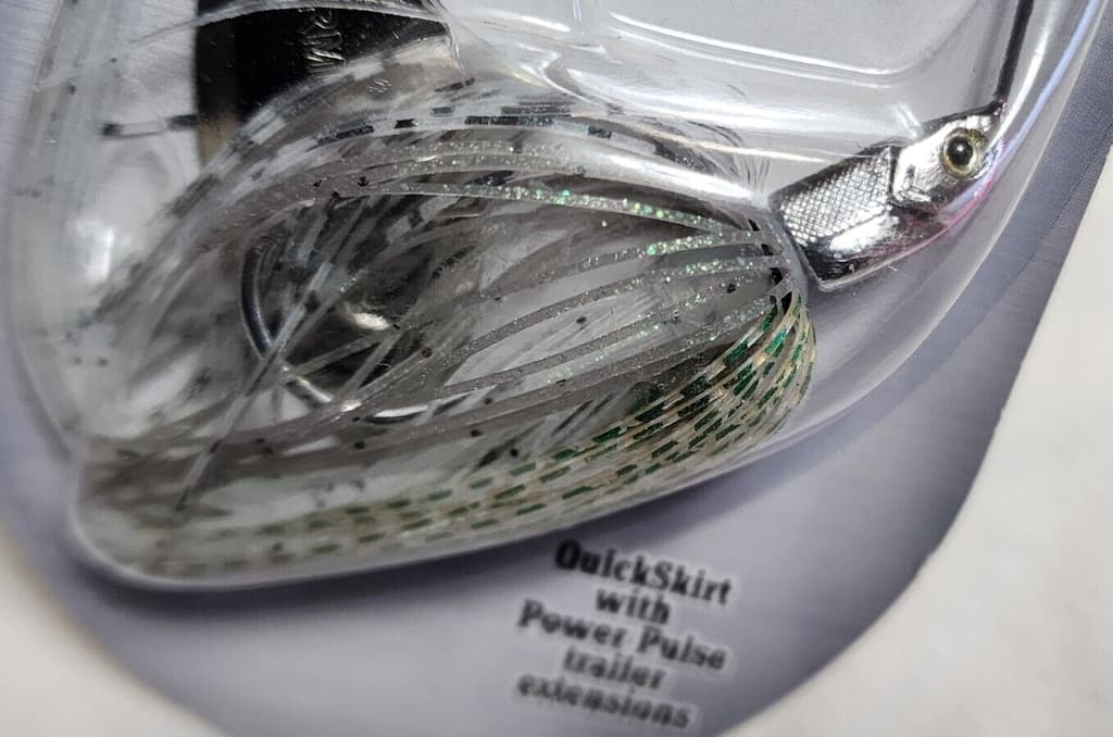 RARE Terminator T1 Titanium Snap Back Spinnerbait 3/8 oz Emerald Shiner Shad - Image 5