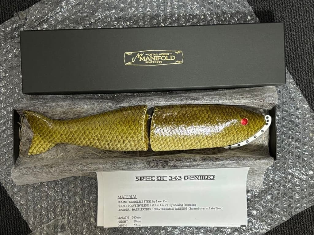 Manifold Deniro 343 Black Bass - Image 1