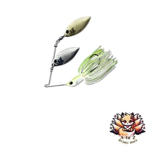 NEW Deps Spinnerbait B Custom Double Wheelow 3/8oz Deadgrass #10 - Image 1