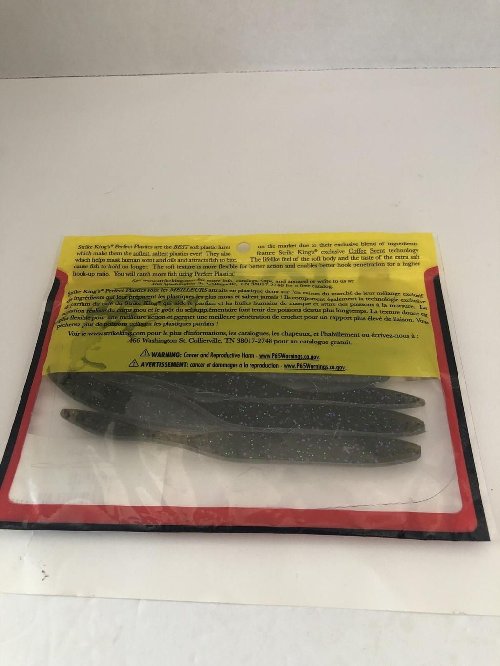  Strike King Fishing Perfect Plastics 5" Dream-Brand New-SHIPS N 24 HOURS - Image 6