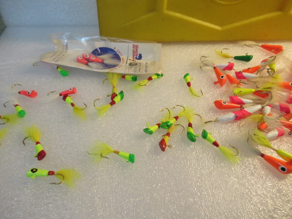 SHAD DARTS WILLOW LEAF SHAD SPOON MIX MIXED SIZES COLORS SHAD LURES 100+PCS - Image 9