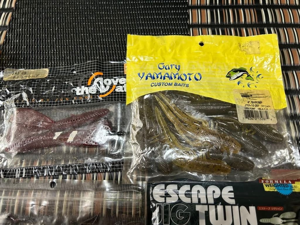 Craw-type, Gary Yamamoto Medium Craw, Medium Craw, Tenaga Hog, Flappin' Hog, - Image 3