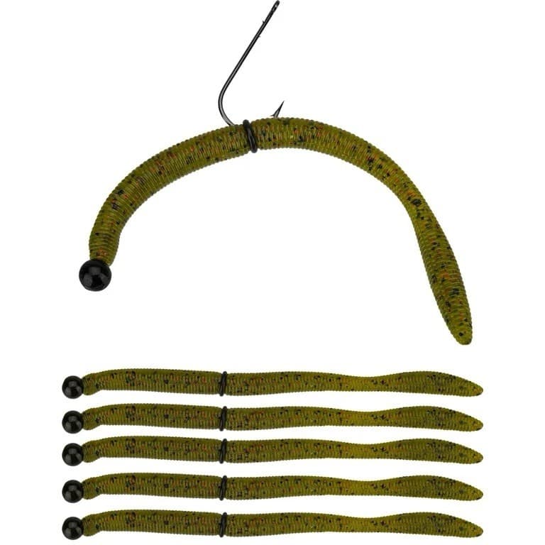 Perfection Lures Dudley's Pre-Rigged Bass Fishing Kit with Soft Plastics - Image 3