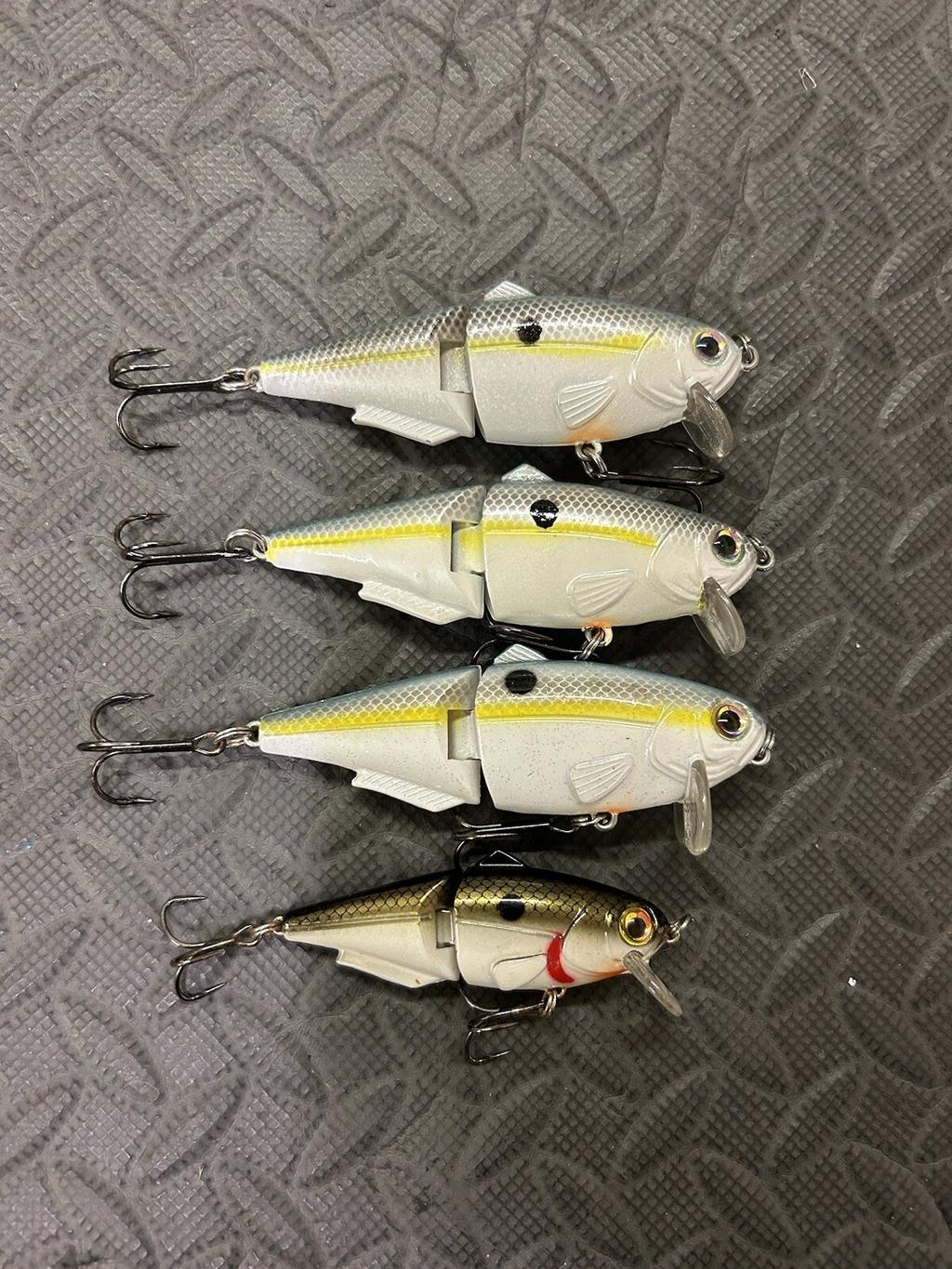Fishing Lures Strike King King Shad Wake Shad Baby Shad Swimbait Glide Bait - Image 2