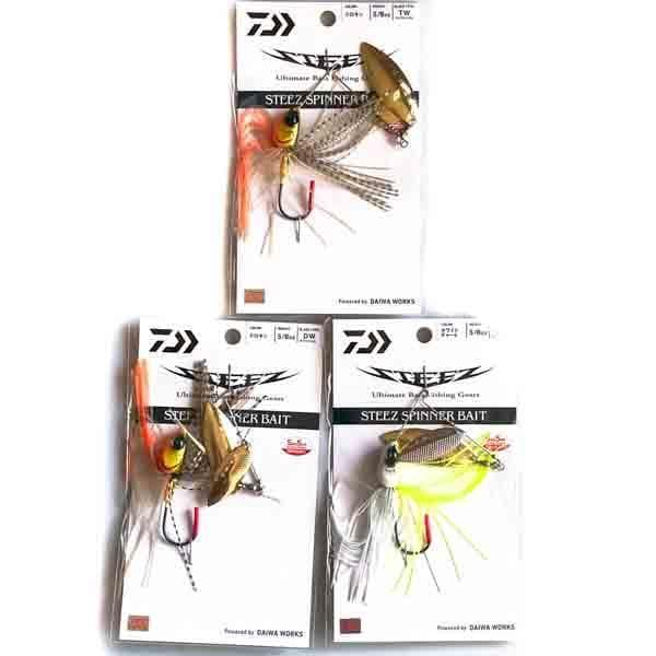 Daiwa Steez Spinnerbait 5/8Oz Dw Tw 3 Pieces - Image 1