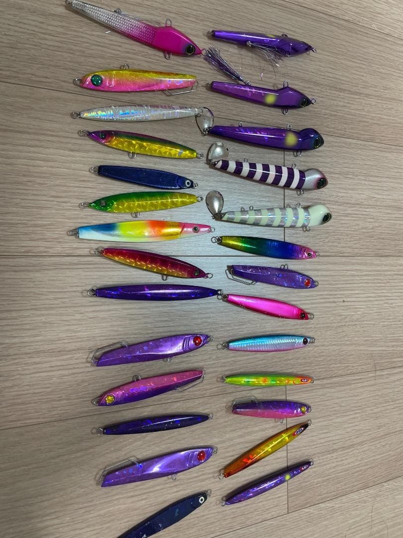 Metal Jig 27 Multicolor Fish Lure 17pcs Saltwater freshwater - Image 1