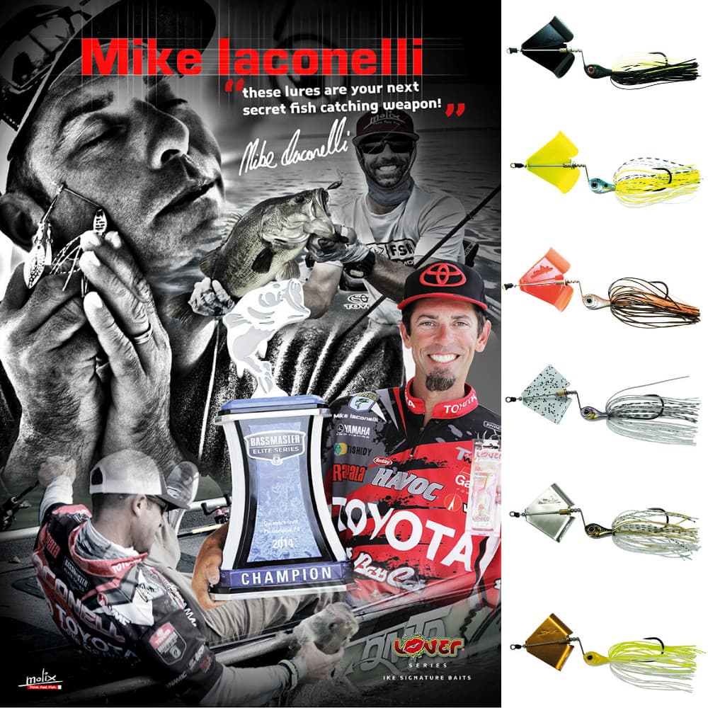 MOLIX By Mike Iaconelli Spinnerbait Lover Buzz SUPER SQUEAKY JUNIOR 7g/02 - Image 2