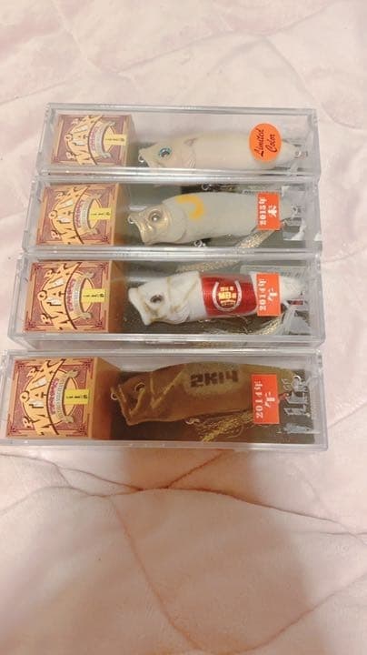 Megabass POPMAX Zodiac Color Set of 4 - Image 1