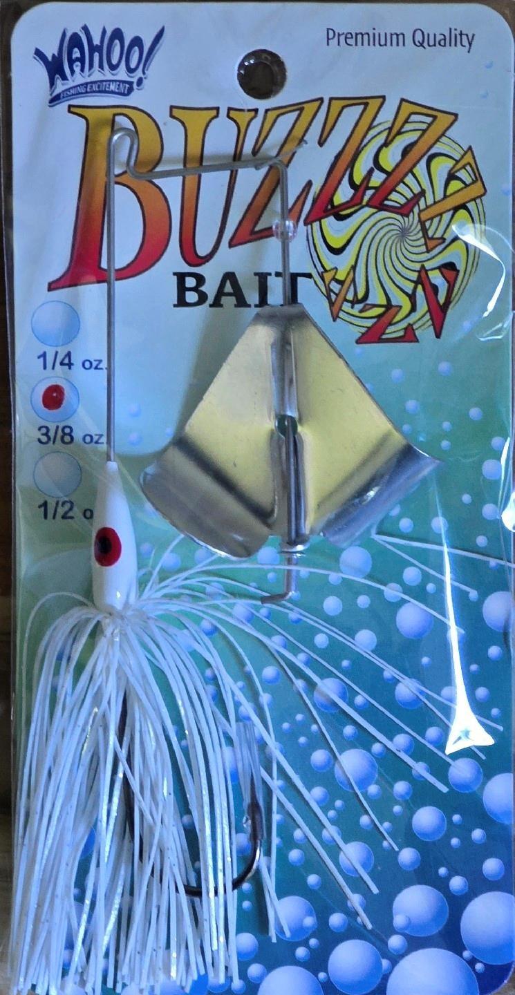 (4) Wahoo Tackle Buzzbait 3/8 oz Premium Hook Epoxy Paint Finish Topwater Action - Image 5
