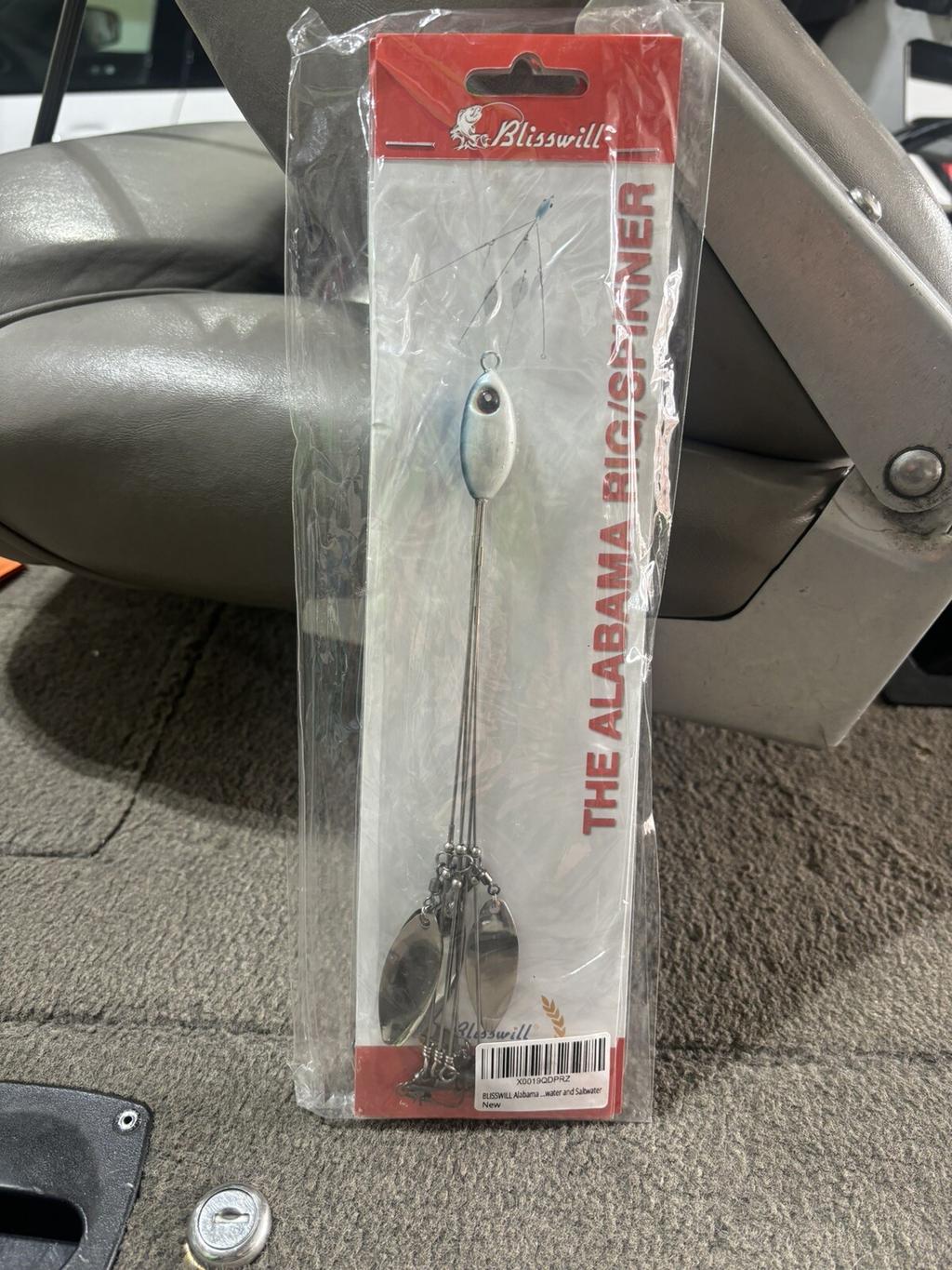 BLISSWILL Alabama Umbrella Rig Fishing Lures Set 5 Arms A-Rig Kit 3 Pack  - Image 3