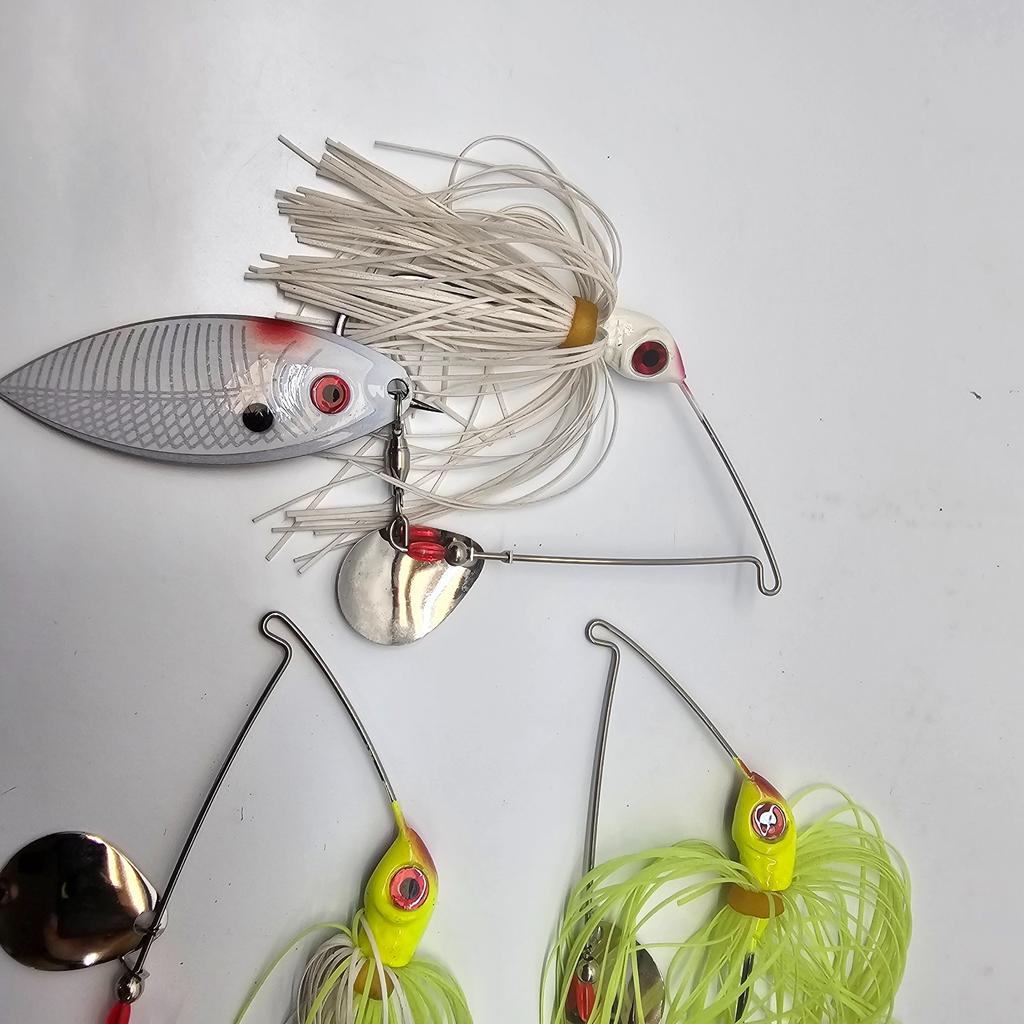 Strike King Redeye Special Spinnerbait Bass Pike Lure - Lot Of 4 - Image 4