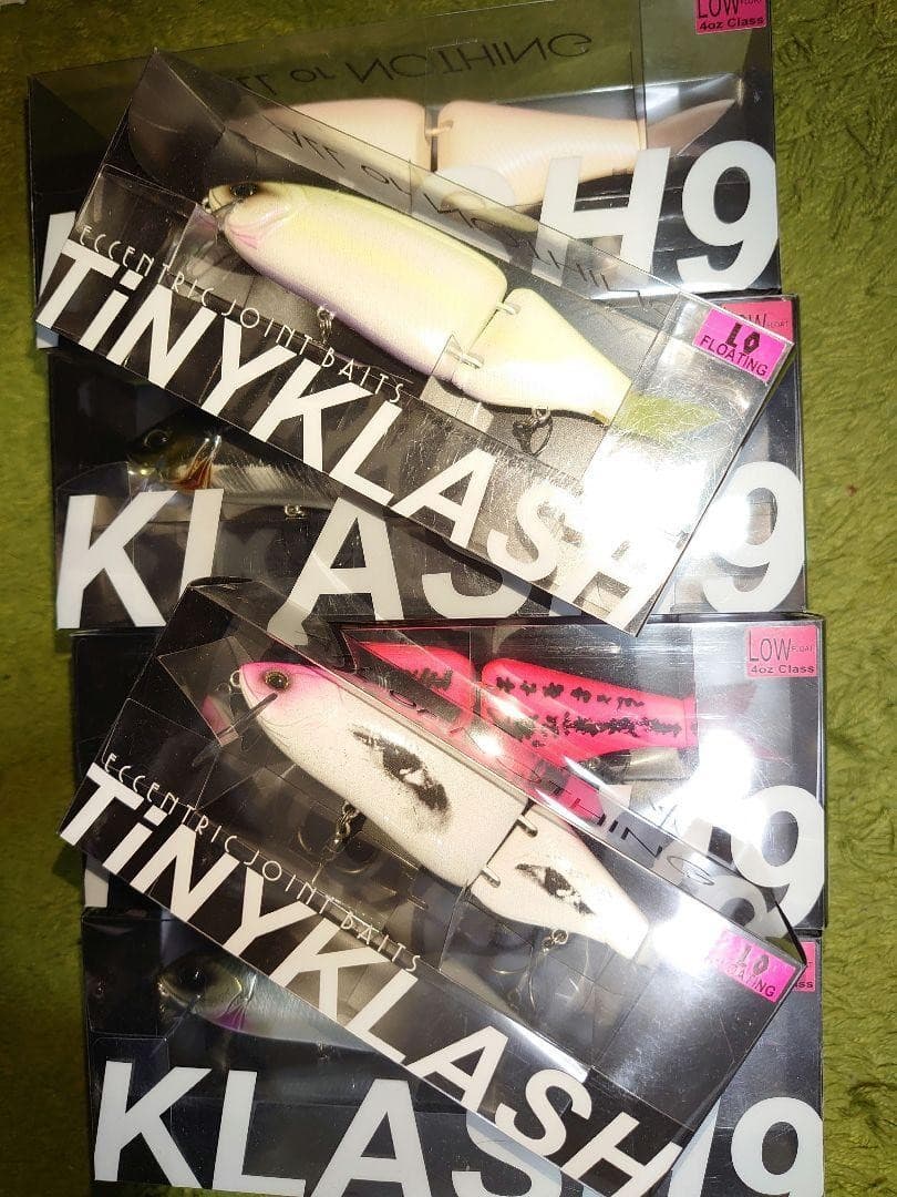 DRT KLASH9 & Tiny KLASH Swimbait Set Rare Colors Freshwater Saltwater - Image 1