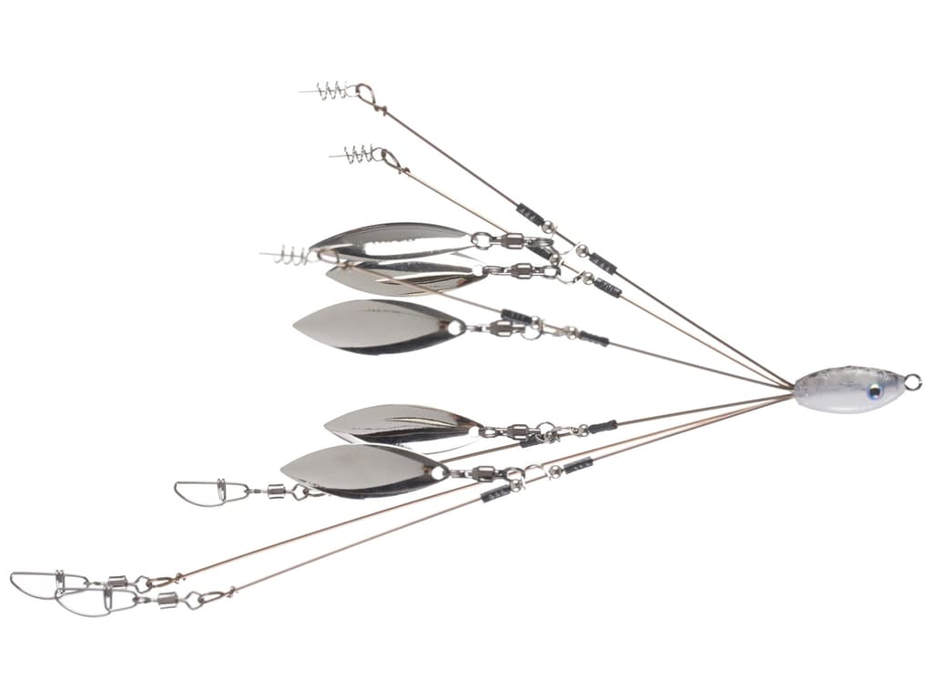 Hog Farmer Baits Tactical Bassin Flex Rig Umbrella Rig -  5 Blade / 6 Wire - Image 1