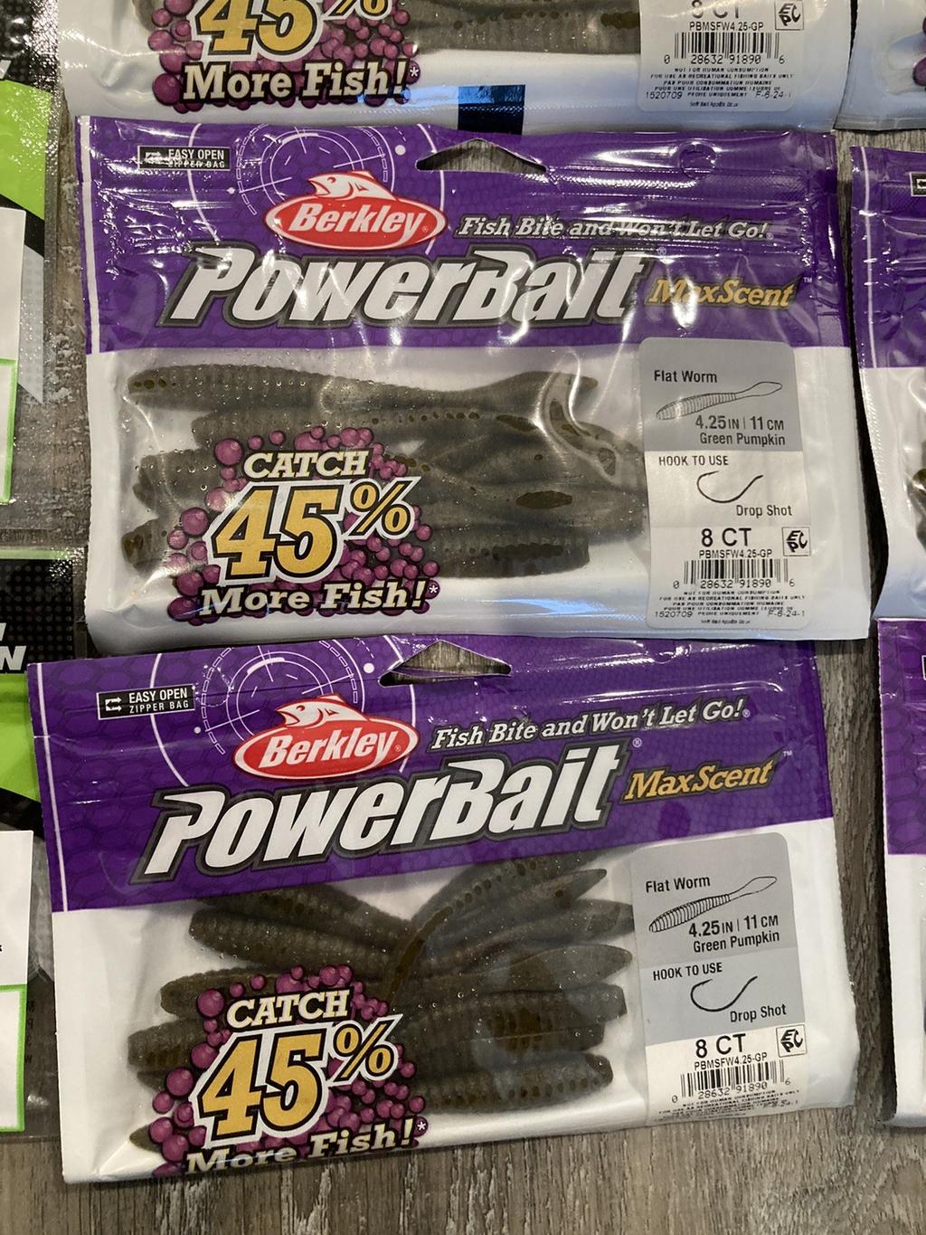 Lot of 48 Sealed Packs Mixed Soft Plastics - Kalin’s - PowerBait Mister Twister - Image 14