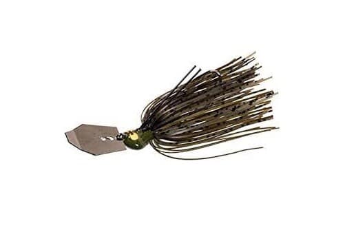 (6) Z-Man 1/2 Oz Crosseyez Chatterbait Fishing Lure Green Pumpkin CBCE12-03 New - Image 3