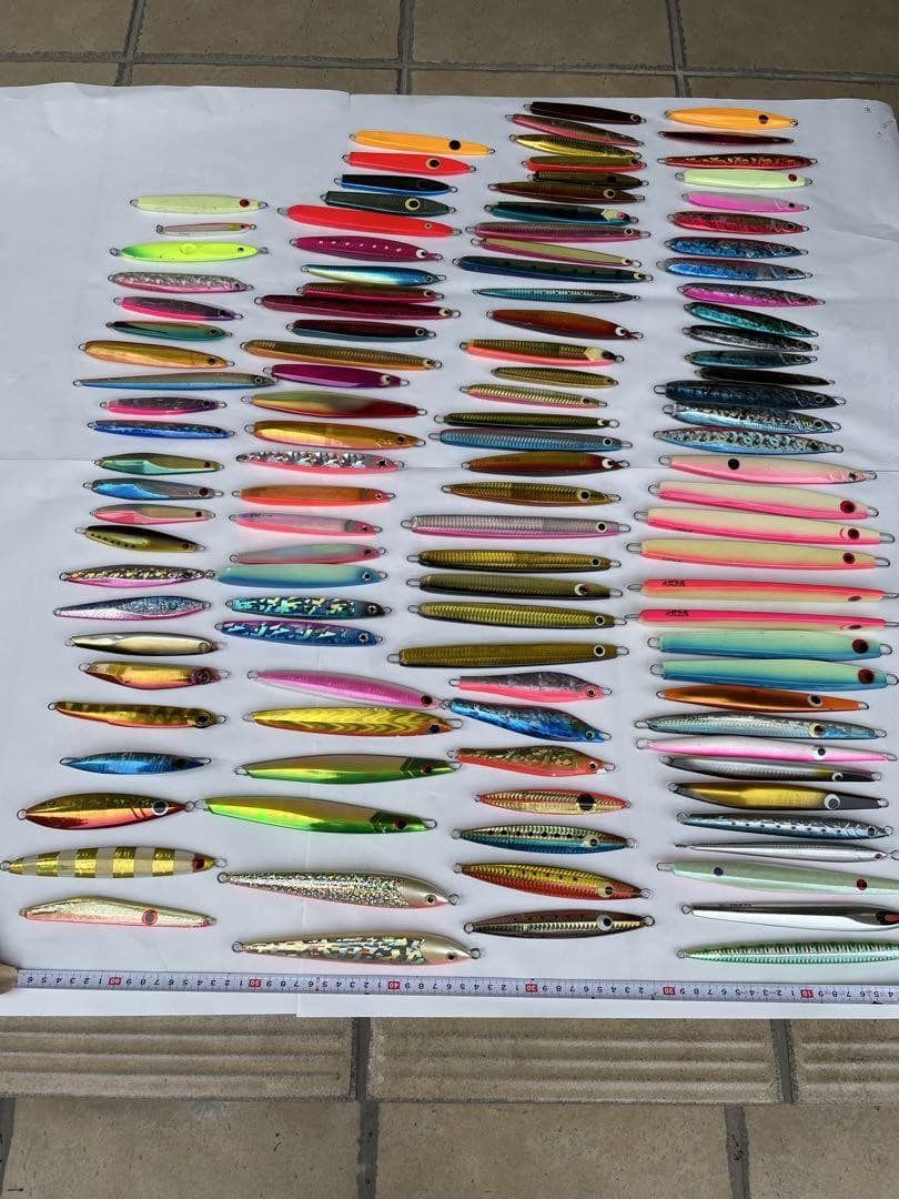 Metal Jig 115pcs, Fishing Tackle, Shimano, Sakura, Handmade, Used/Unused - Image 2