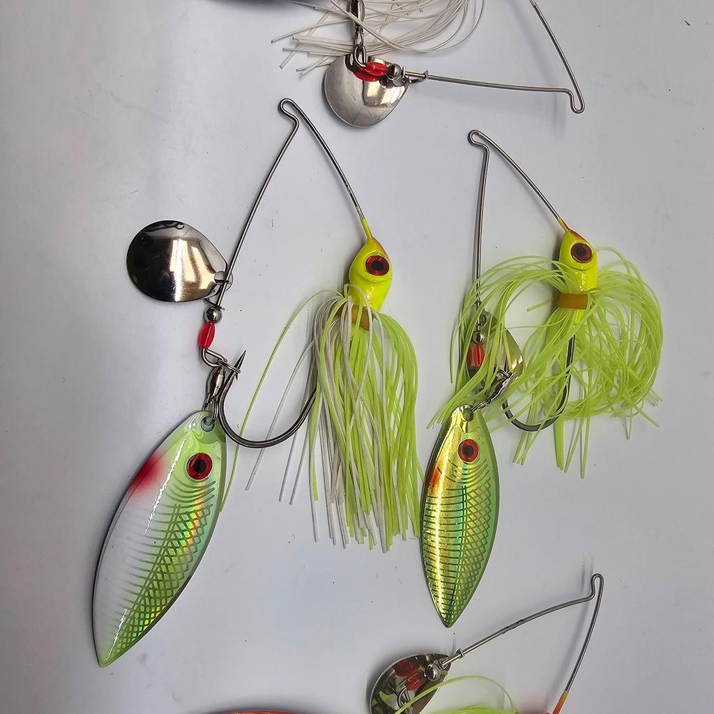 Strike King Redeye Special Spinnerbait Bass Pike Lure - Lot Of 4 - Image 2