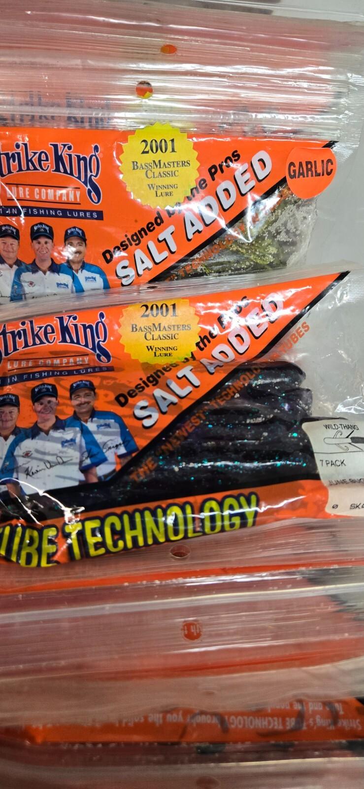 Strike King Soft Plastics New Old Stock Tube Technology Lot - Image 6