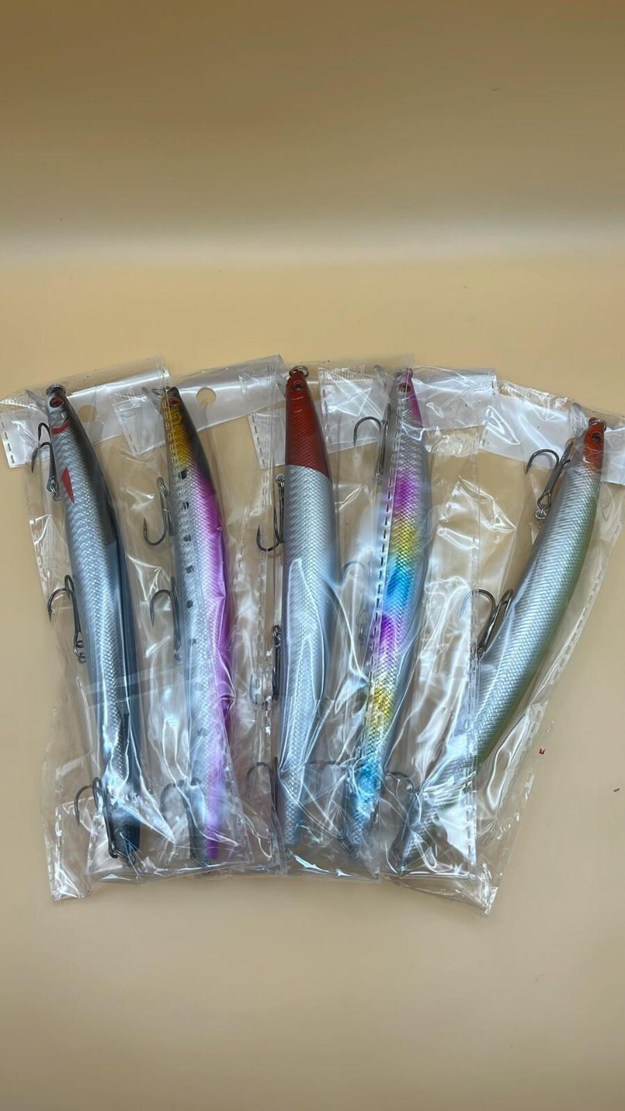 TUXIBIN 5PCS Sea Fishing Accessories Sea Bass Pollock Cod Mackerel Pike 5-9 - Image 3