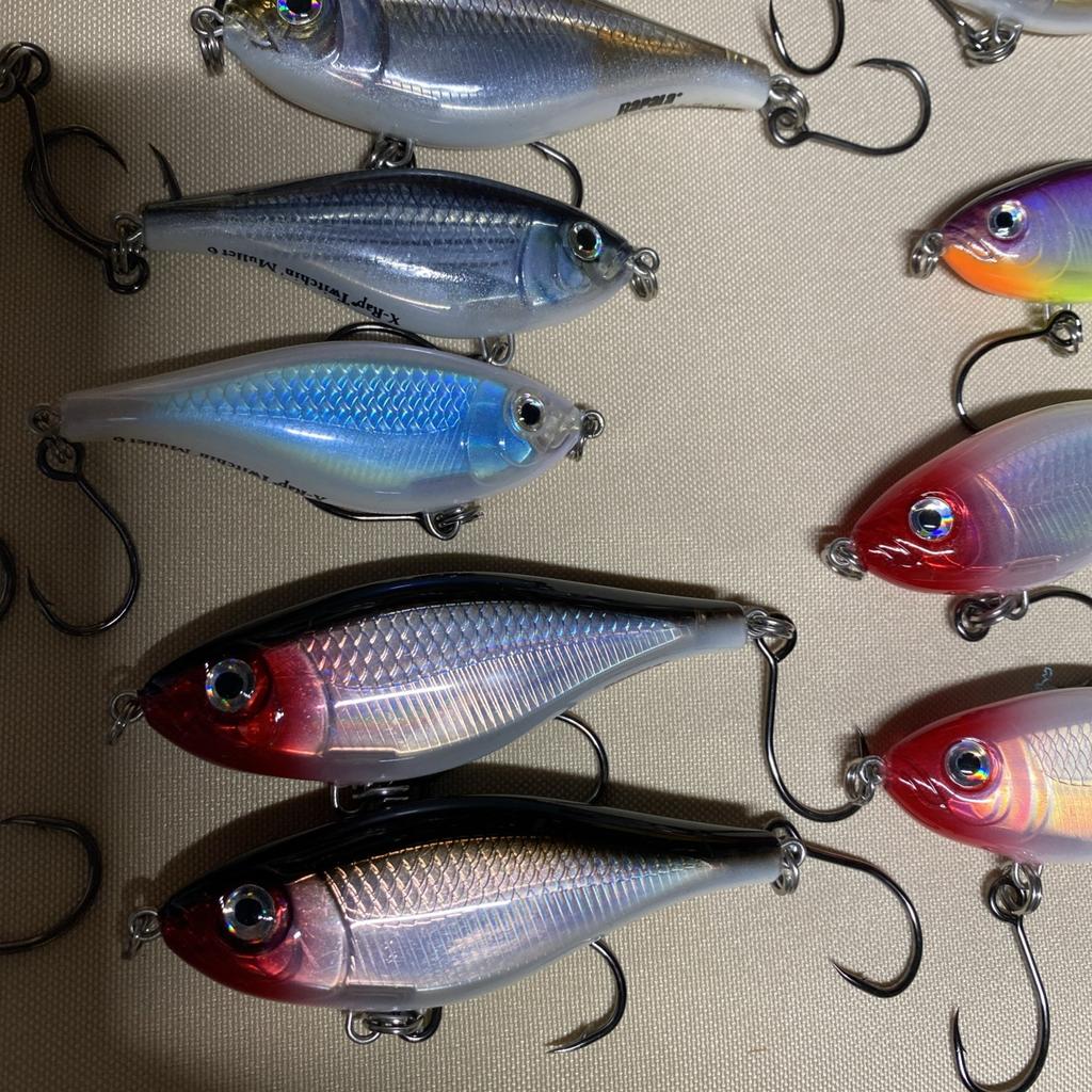 Giant Bundle of 55 Rapala X-Rap Jerkbaits - Top water Awesome Colors and Sizes! - Image 14