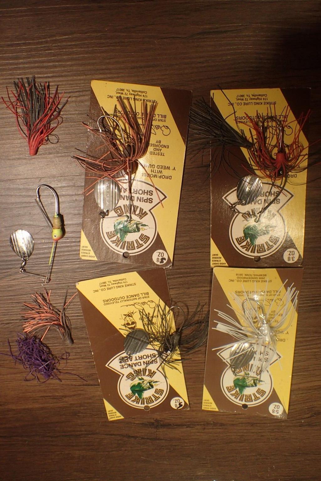 LOT OF 4 Strike King  Crankbaits Spin dance short arm - Image 1