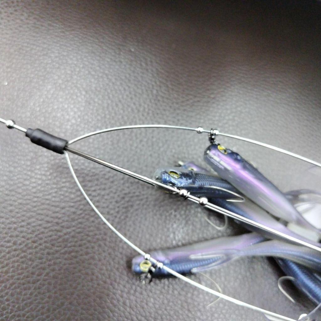 Raid Japan Alabama Rig Ghost Wire Finesse with Worms, Limited Sale, Used - Image 7