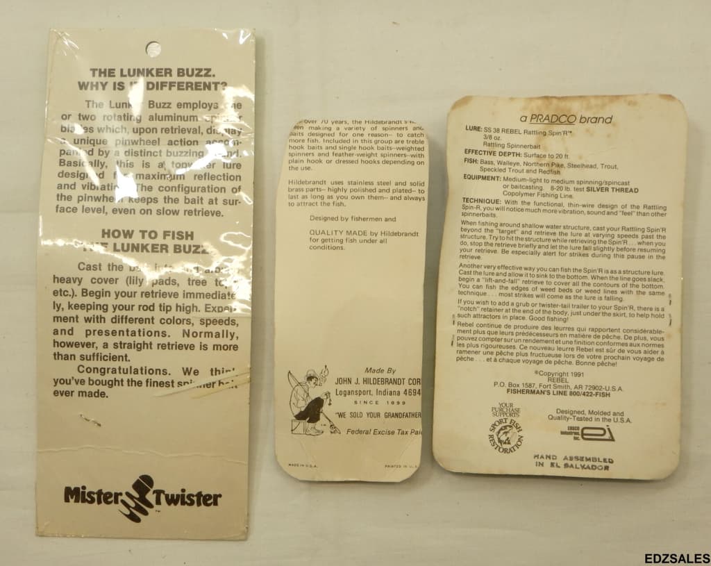 Lot of Fishing Lures - Strike King, Pop-It, Rapala, Twister, Rooster Tail - Image 9