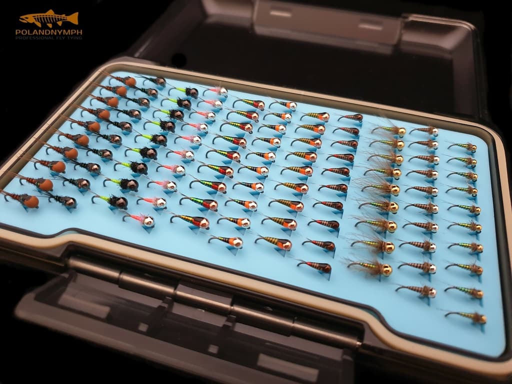 Premuim Box 212 Euro Jig Nymphs size 10,12,14,16,18,20 Hooks - Image 5